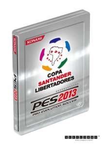  Edição especial de PES 2013 traz Copa Libertadores na capa (Foto: Divulgação)