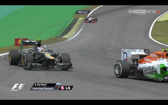 Vitally Petrov F1 GP Brasil