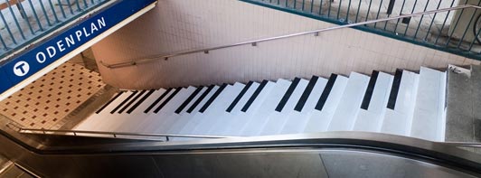 Escada Piano Odenplan Stockholm