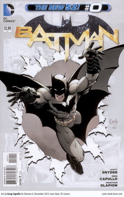 Edição 0 de Batman que também revisitou o passado do personagem