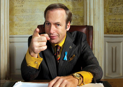 Saul Goodman é interpretado pelo ator 