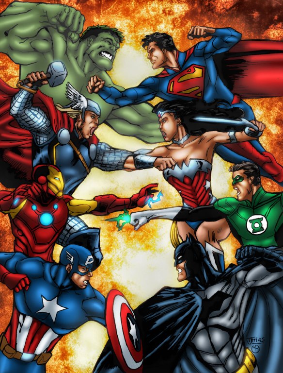 avengers_vs__justice_leagpor marcbourcier-d50koj3