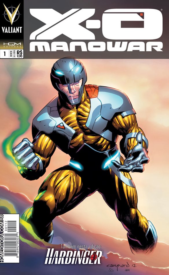 Uma das três capas variantes