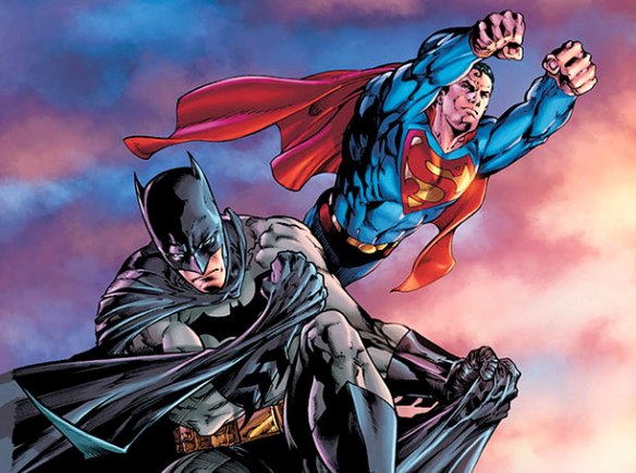 Batman/Buperman #68 comic book cover art by D.C. Comics