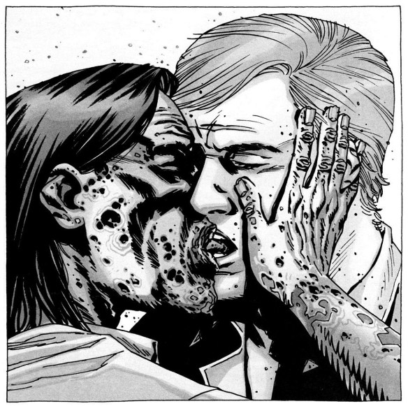 Lori_Rick_beijo zumbi