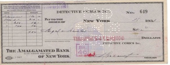 "O Cheque que comprou o Superman"