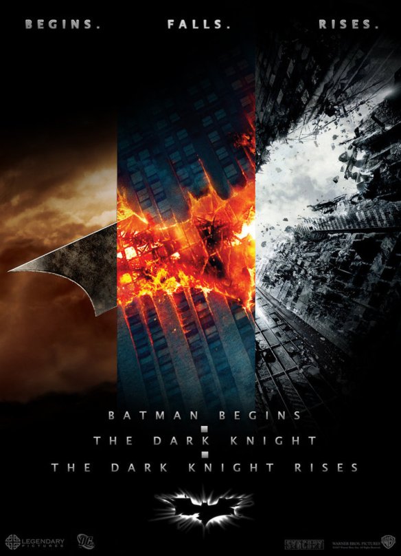 Batman-Trilogy-posters-combined