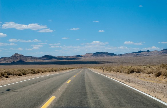 long desert road