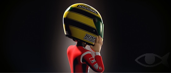 Tooned_50_Ayrton Senna