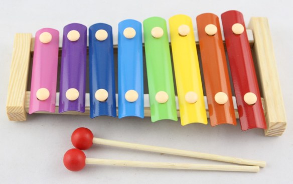 Wooden-Xylophone-with-Metal-Tones-Child-Toddlers-Musical-Toy-Instrument-Gift