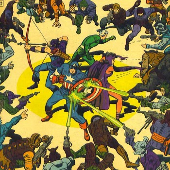 Formação clássica dos Vingadores com 3 ex-vilões