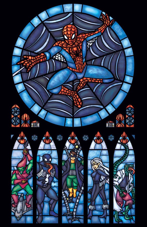 stained-glass-spiderman